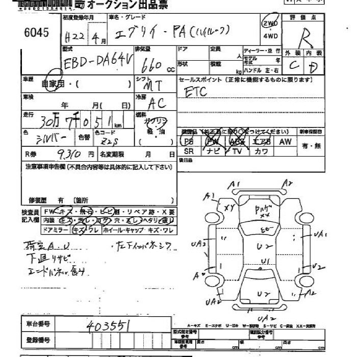 SUZUKI EVERY