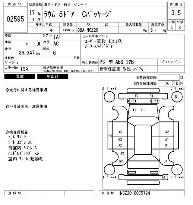 TOYOTA RAUM