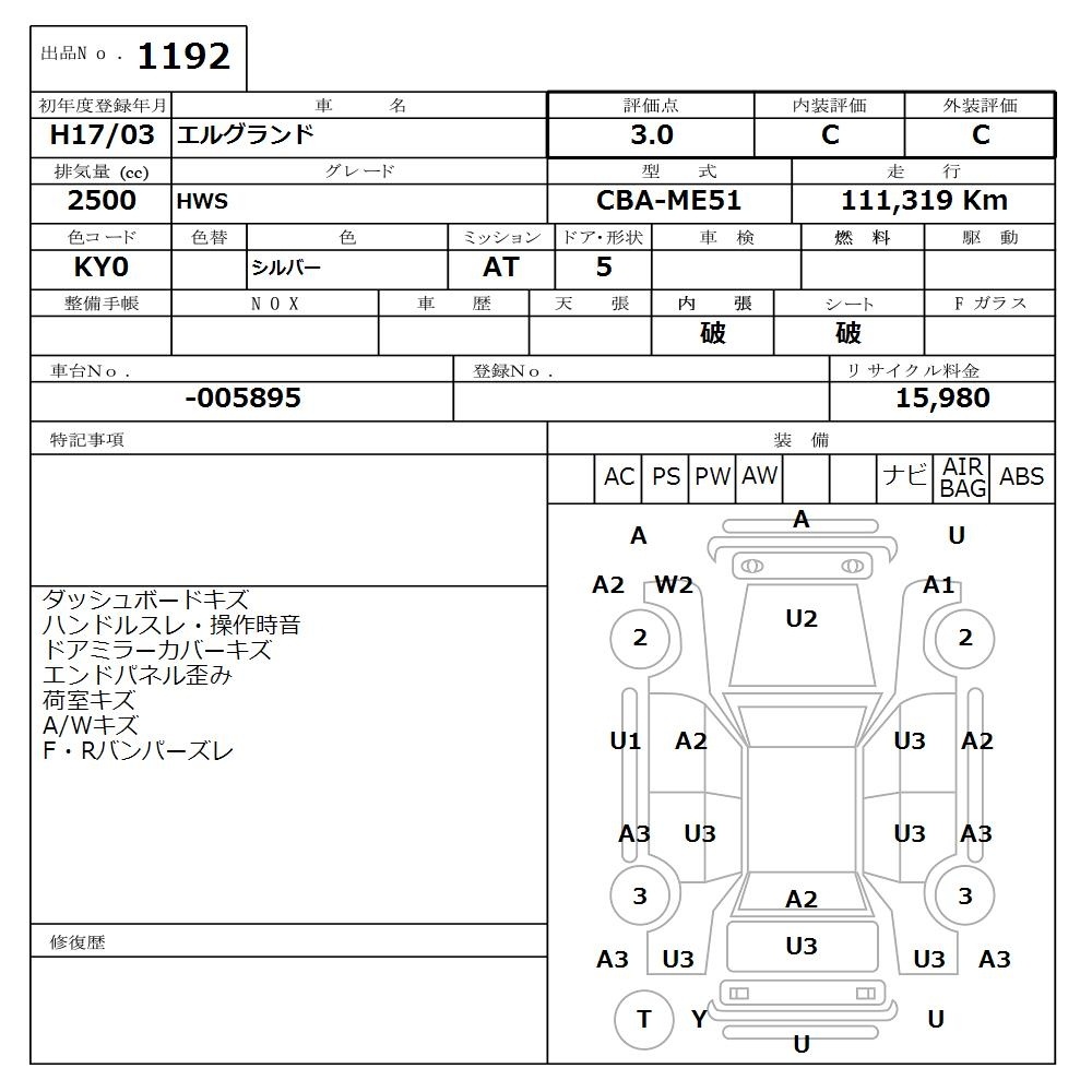 NISSAN ELGRAND