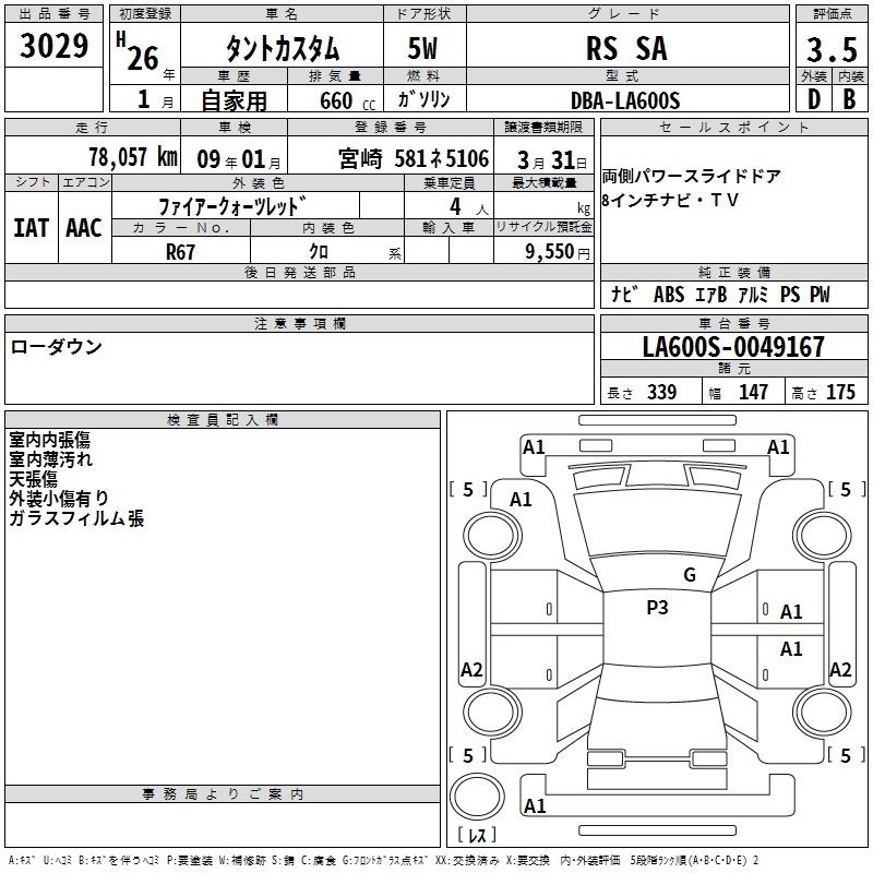 DAIHATSU TANTO