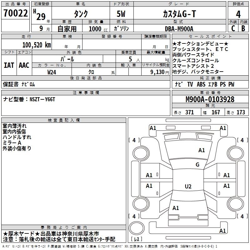 TOYOTA TANK