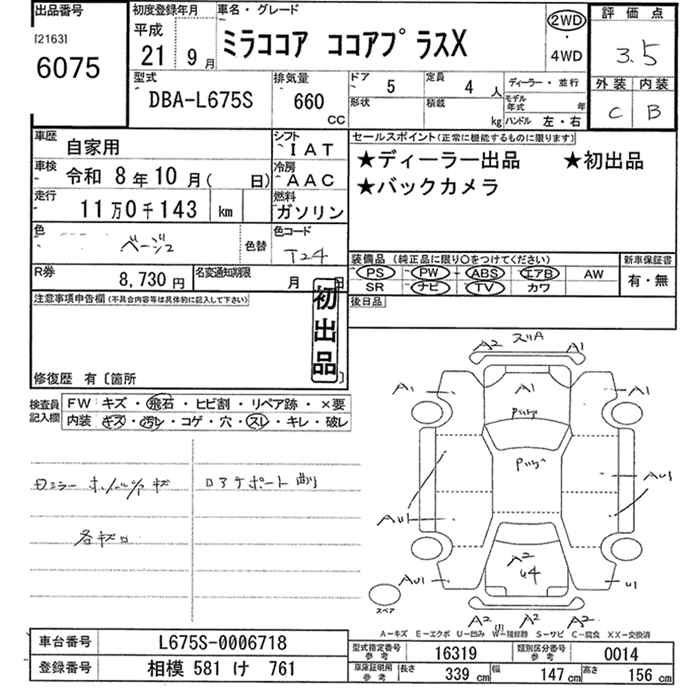 DAIHATSU MIRA COCOA