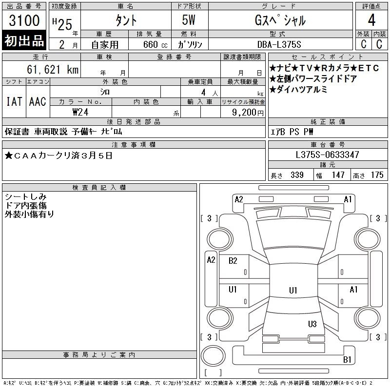 DAIHATSU TANTO