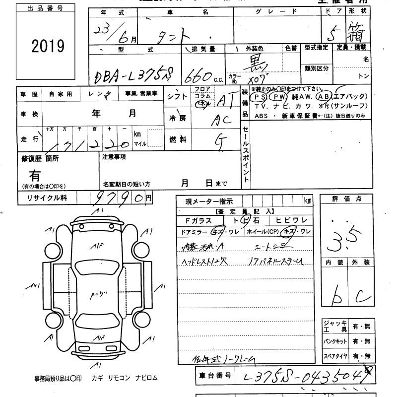 DAIHATSU TANTO