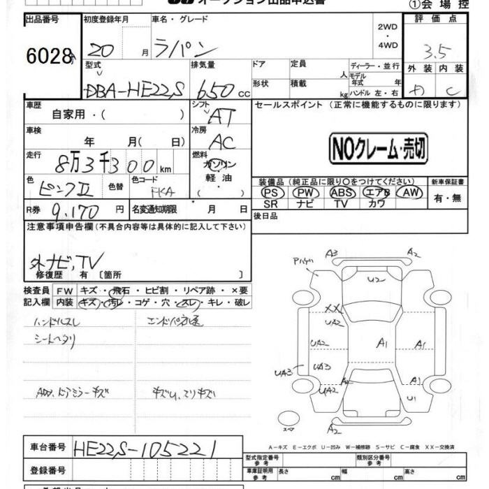 SUZUKI ALTO LAPIN