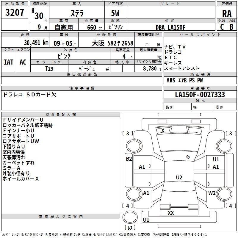 SUBARU STELLA