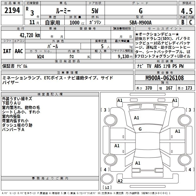 TOYOTA ROOMY