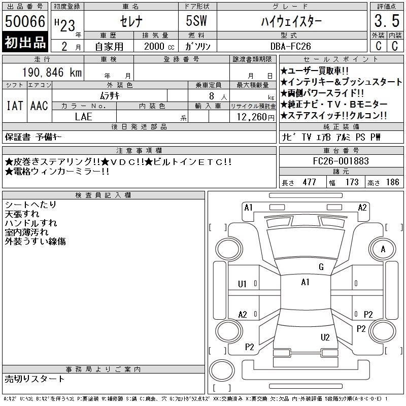 NISSAN SERENA
