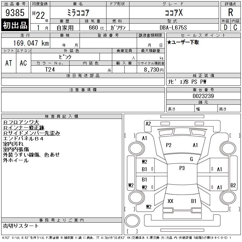 DAIHATSU MIRA COCOA