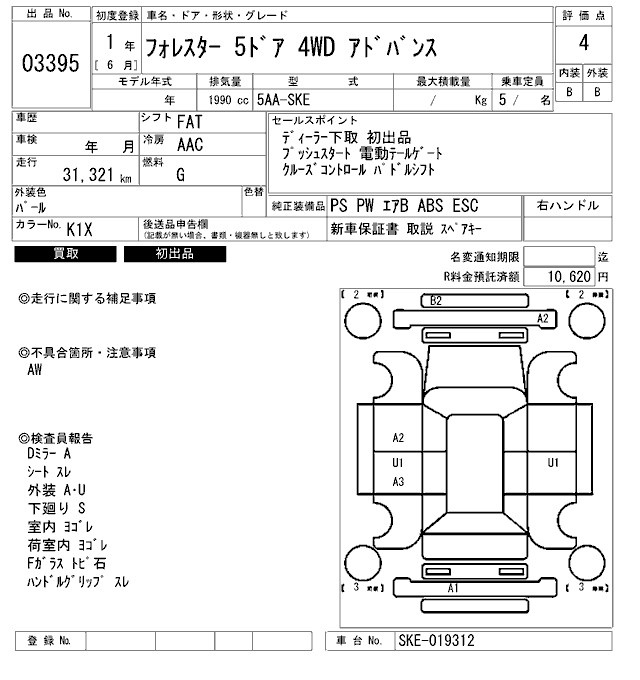 SUBARU FORESTER