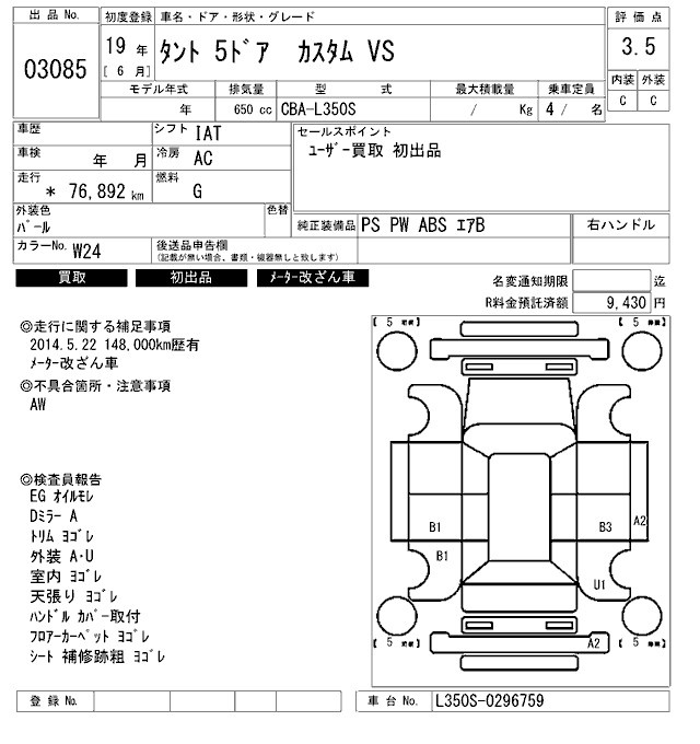 DAIHATSU TANTO