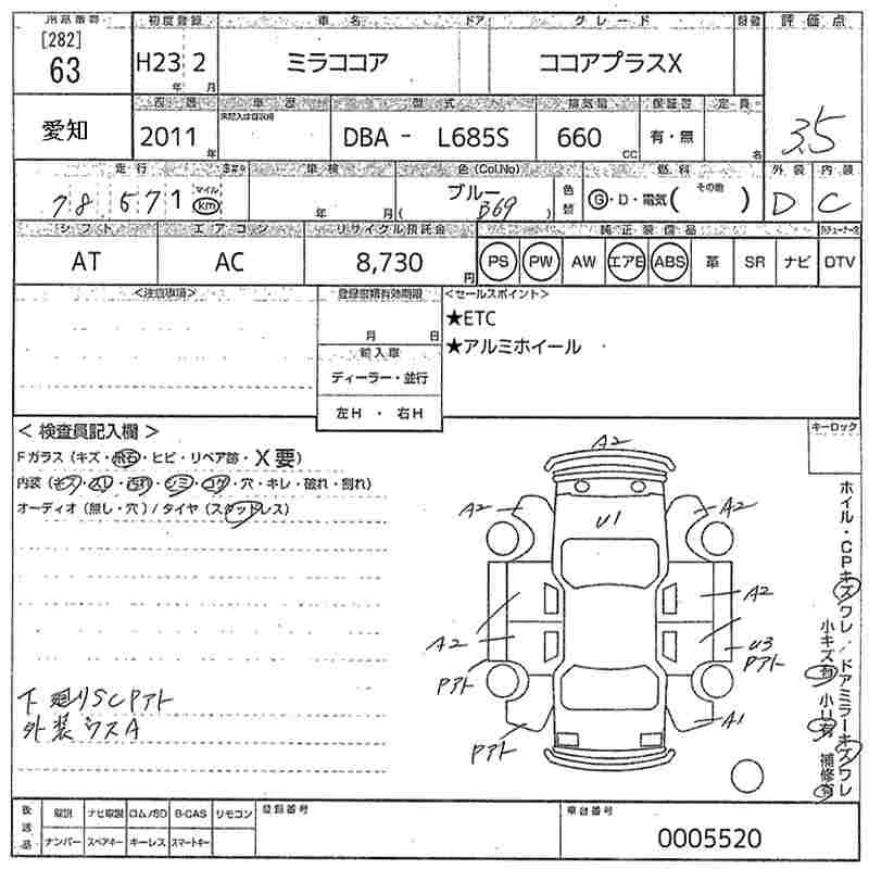 DAIHATSU MIRA COCOA