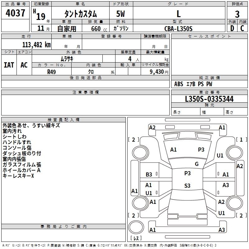 DAIHATSU TANTO