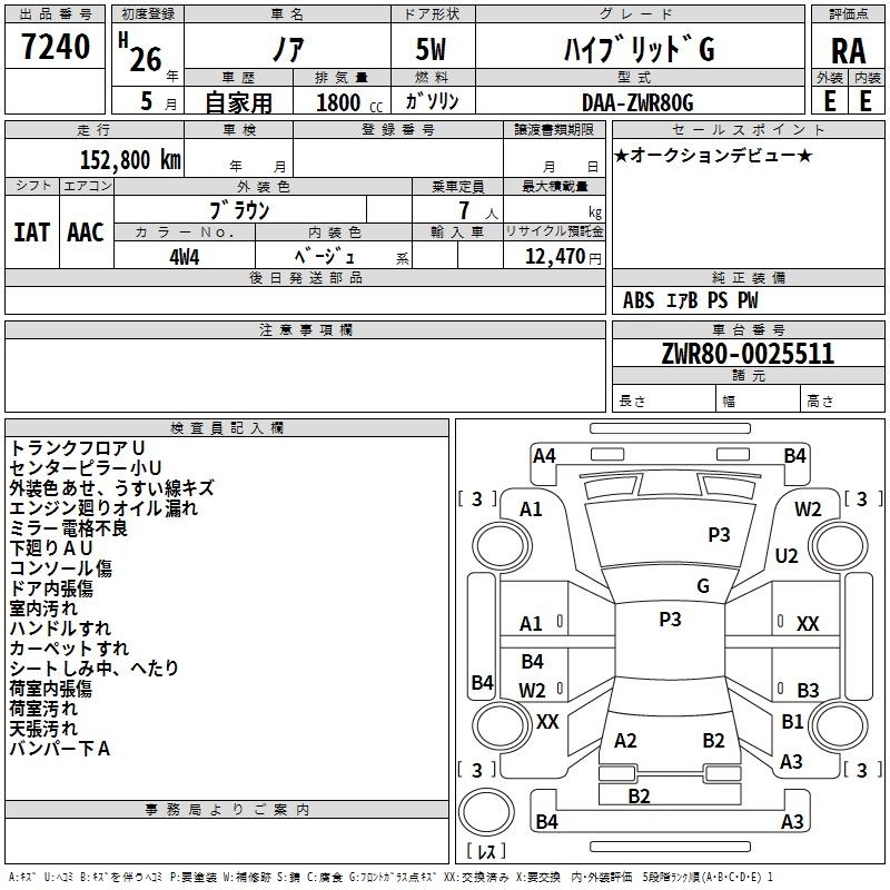 TOYOTA NOAH