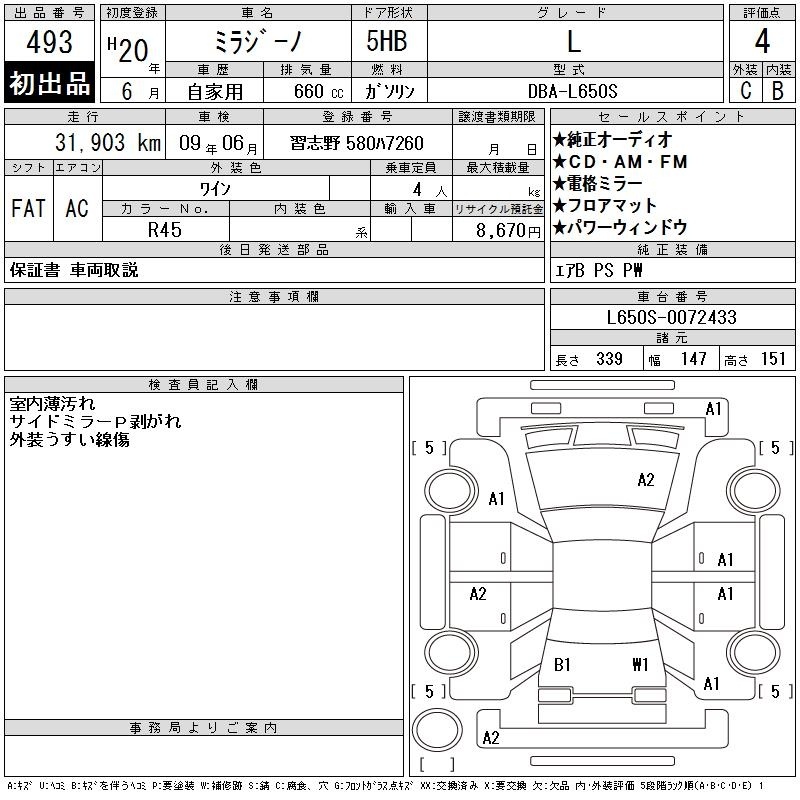 DAIHATSU MIRA GINO