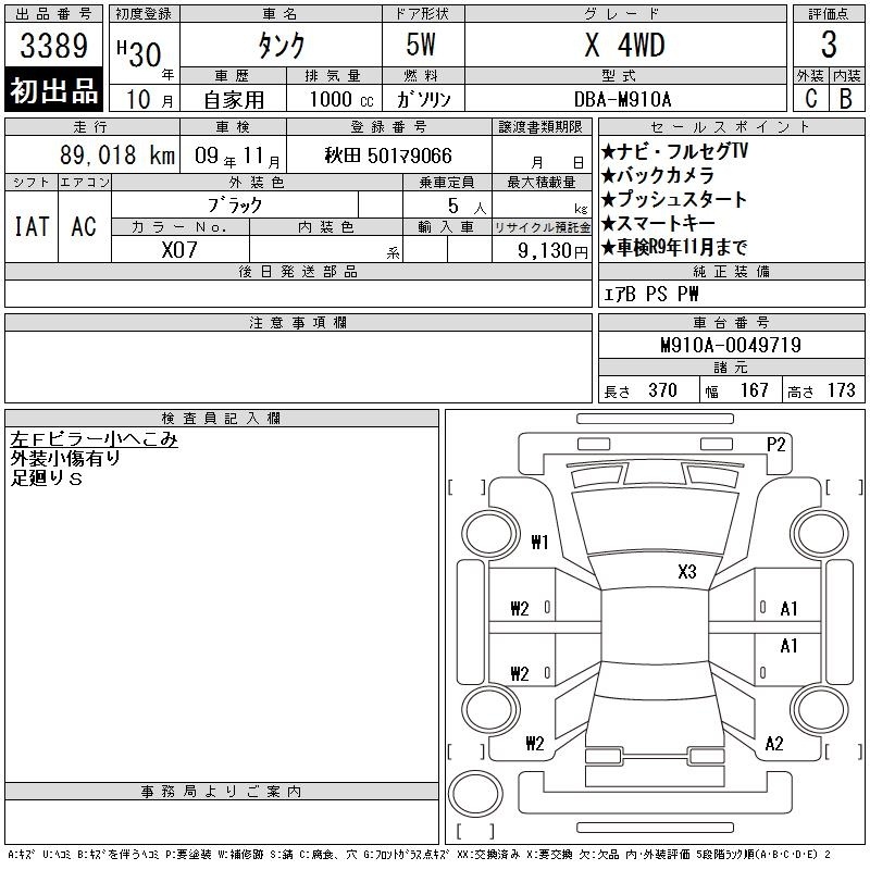 TOYOTA TANK