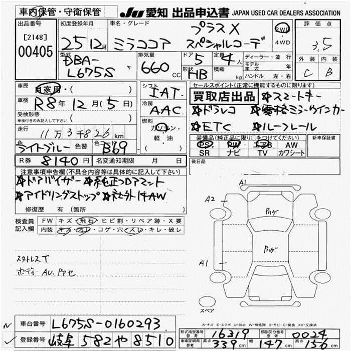 DAIHATSU MIRA COCOA