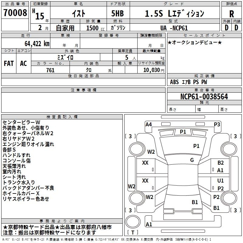TOYOTA IST