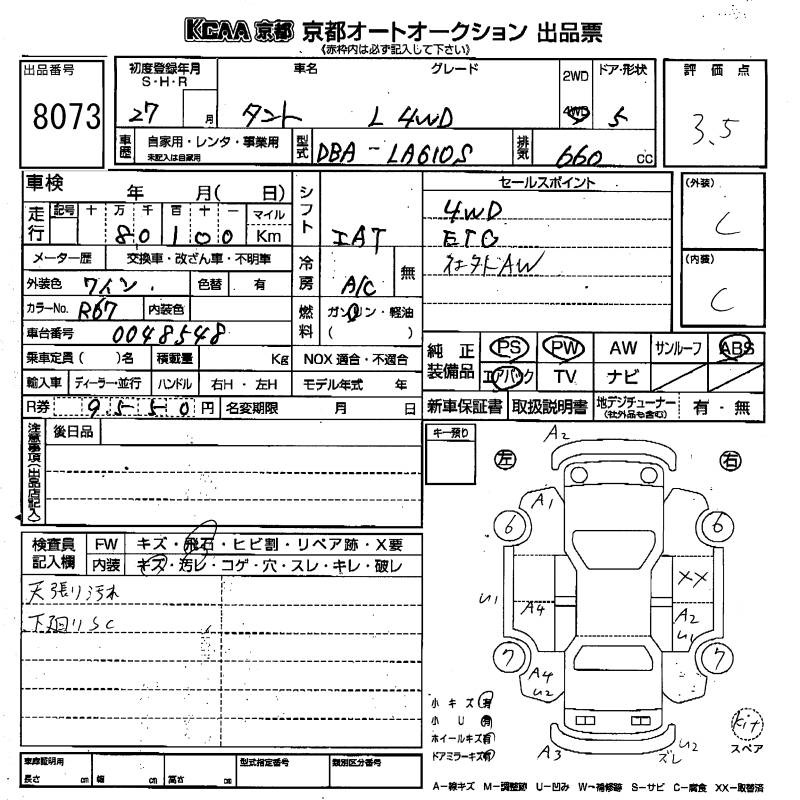 DAIHATSU TANTO
