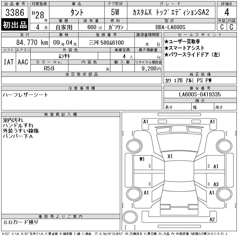 DAIHATSU TANTO