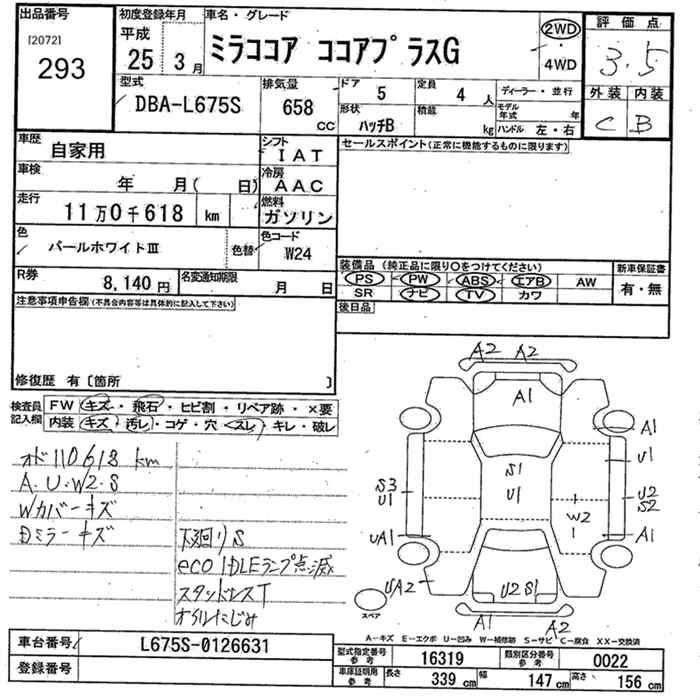 DAIHATSU MIRA COCOA