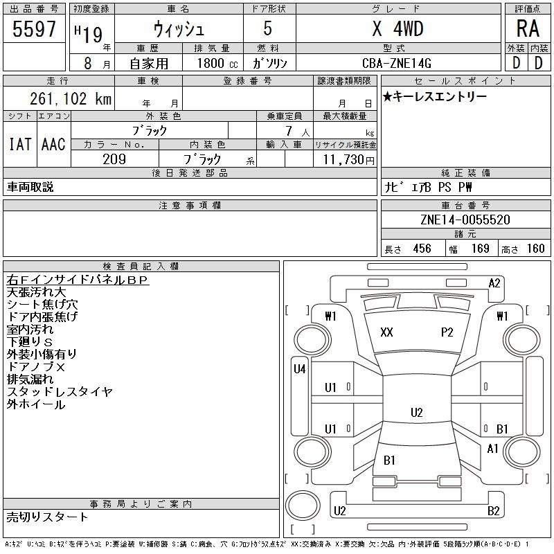 TOYOTA WISH