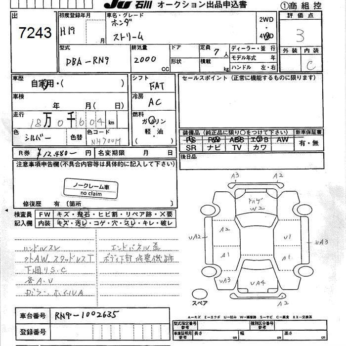 HONDA STREAM