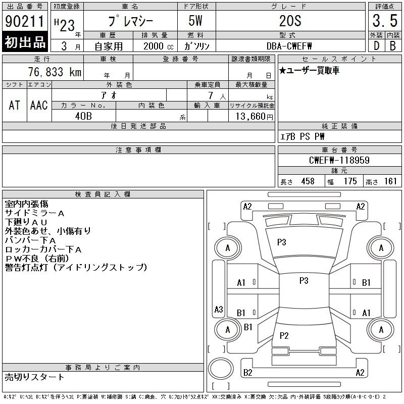 MAZDA PREMACY