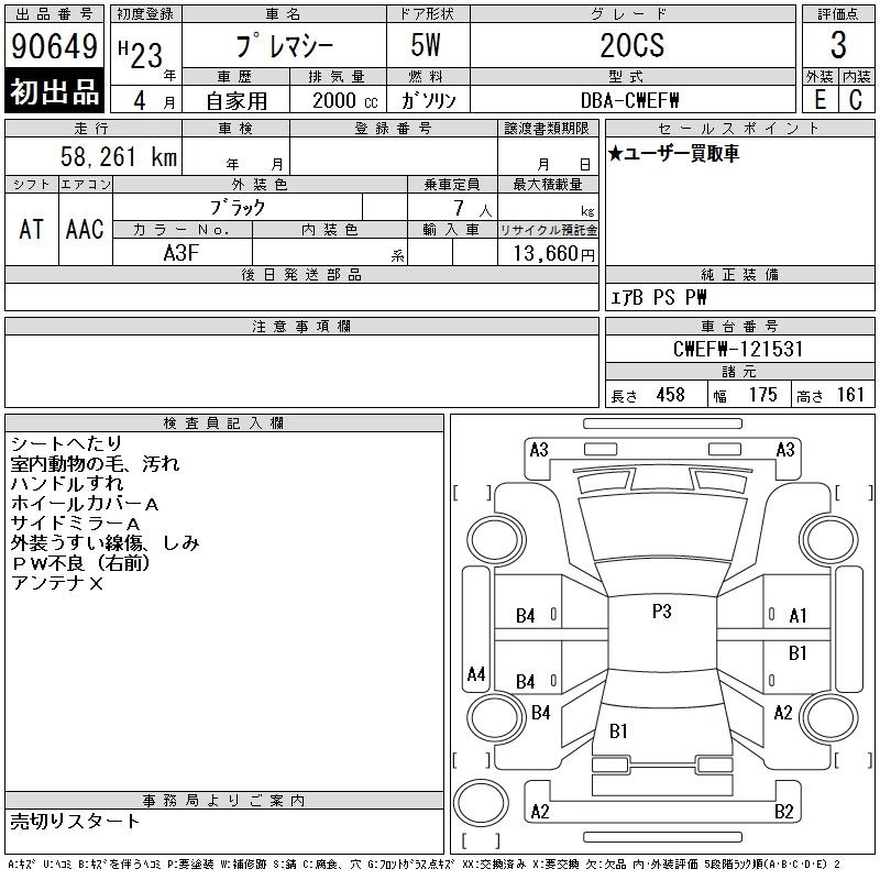 MAZDA PREMACY