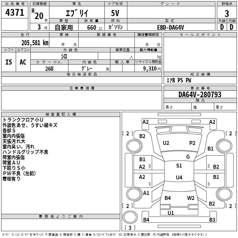 SUZUKI EVERY