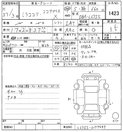 DAIHATSU MIRA COCOA
