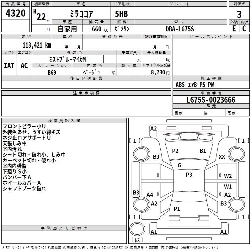 DAIHATSU MIRA COCOA