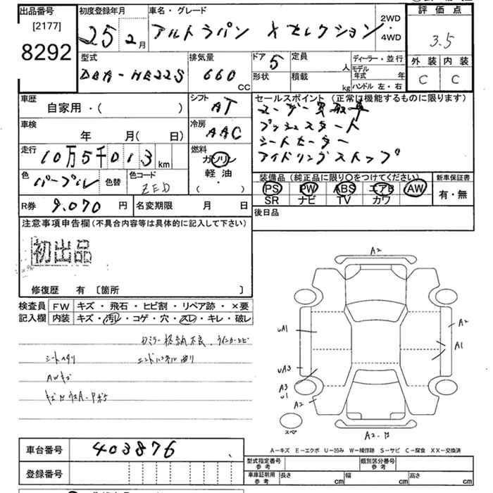 SUZUKI ALTO LAPIN