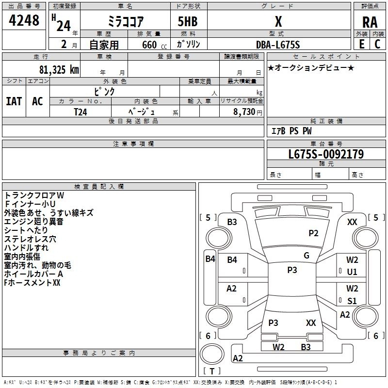 DAIHATSU MIRA COCOA