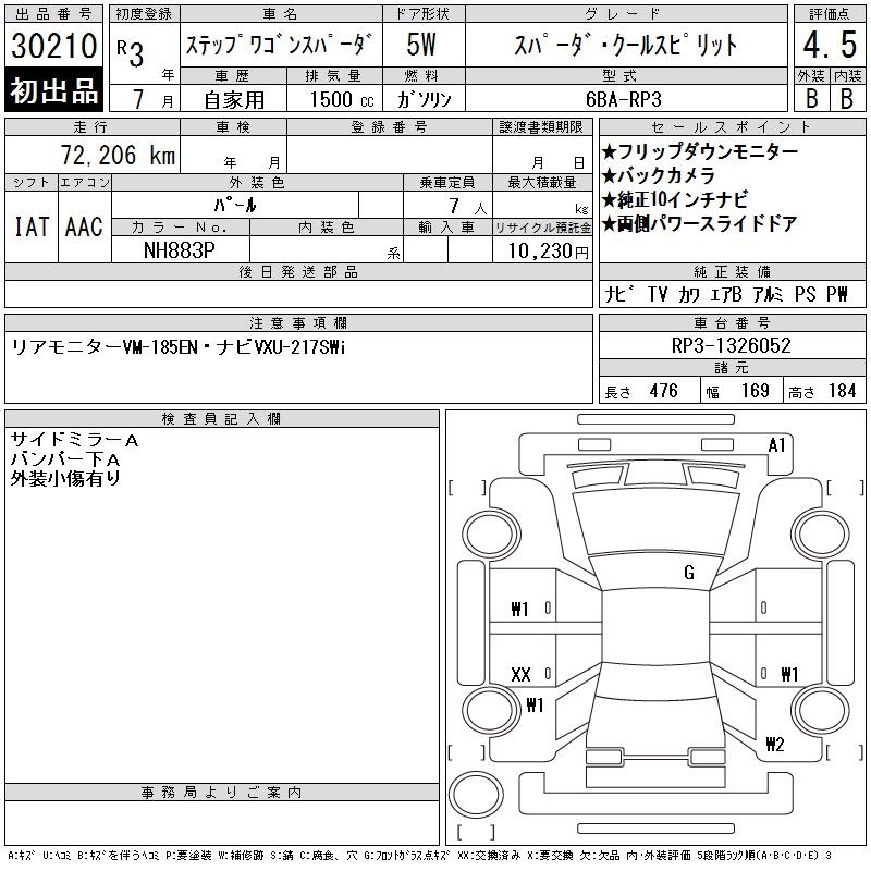 HONDA STEPWGN