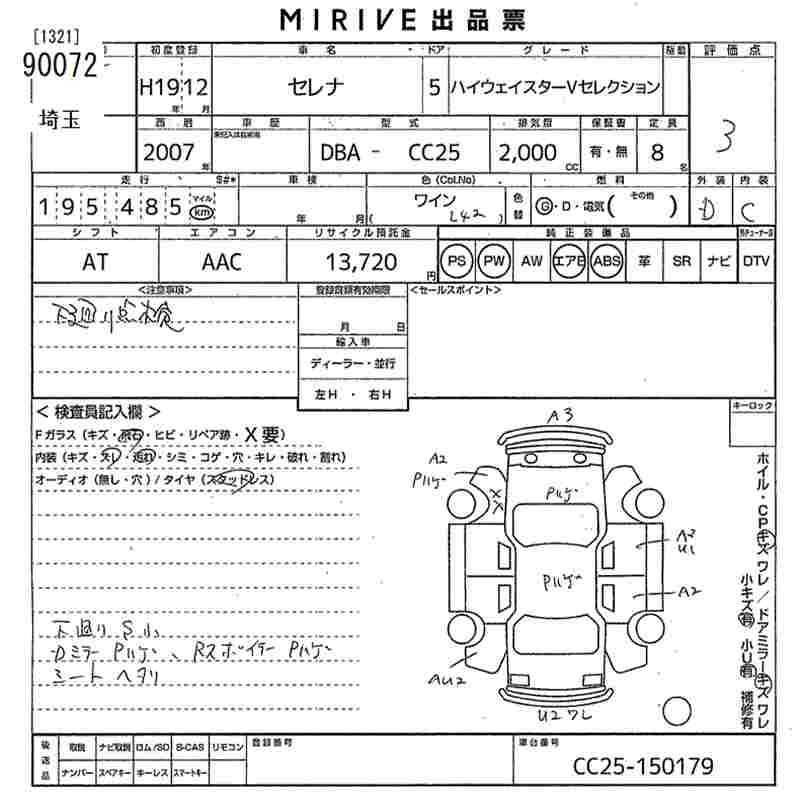 NISSAN SERENA