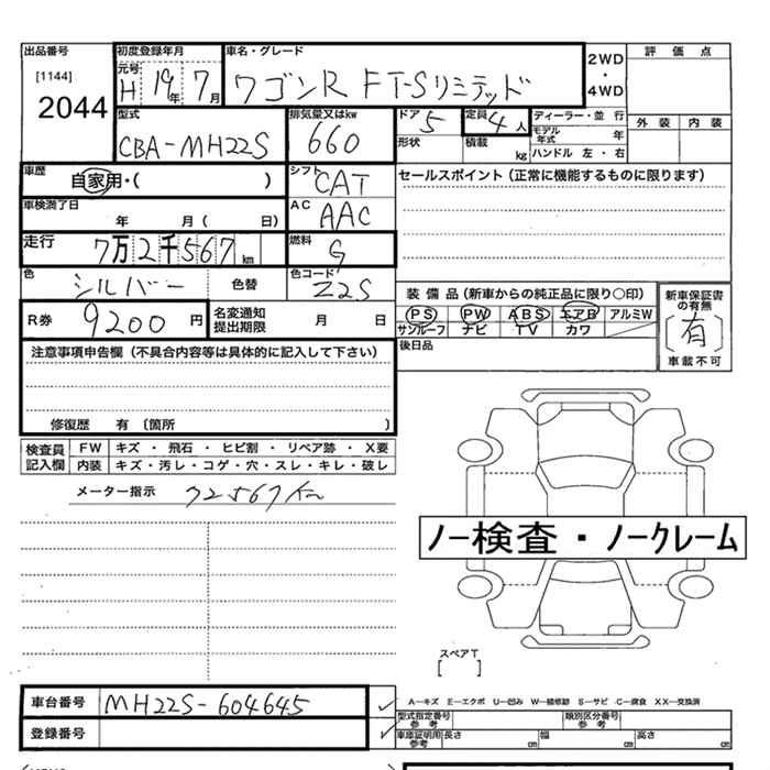SUZUKI WAGON R