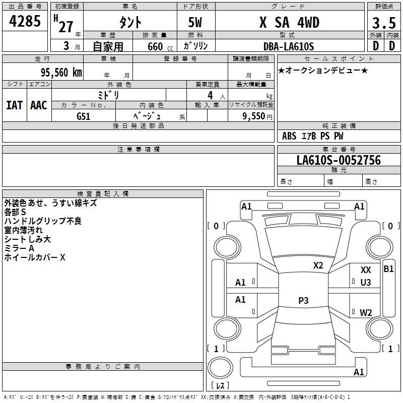 DAIHATSU TANTO