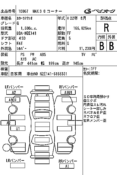 TOYOTA COROLLA AXIO