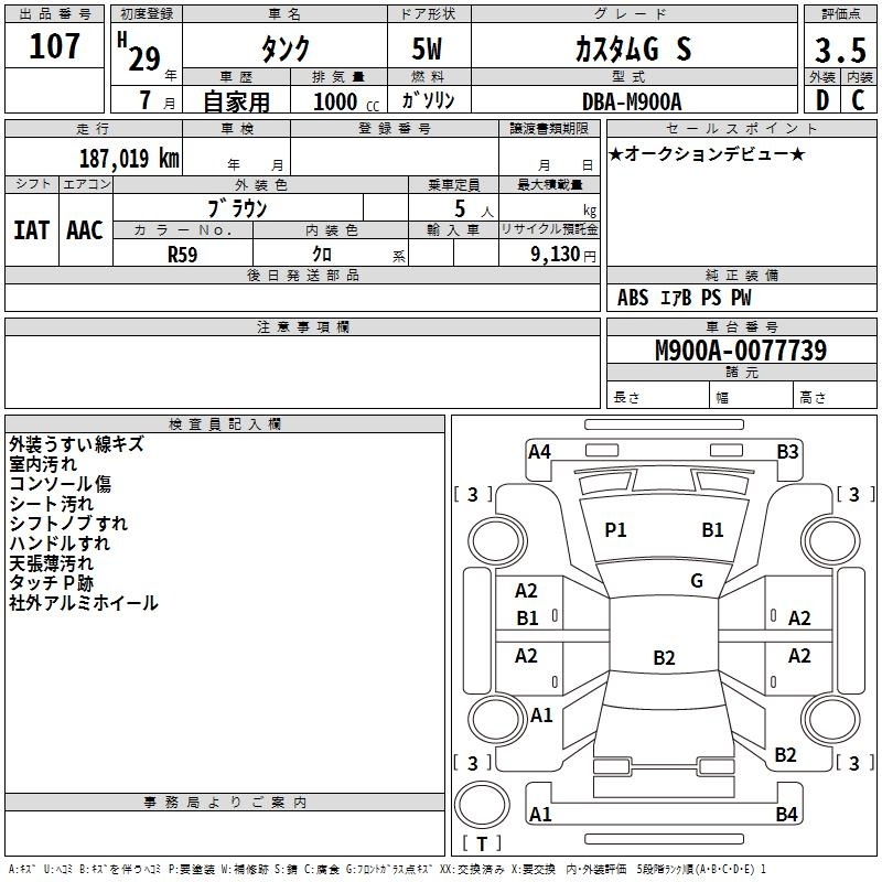 TOYOTA TANK
