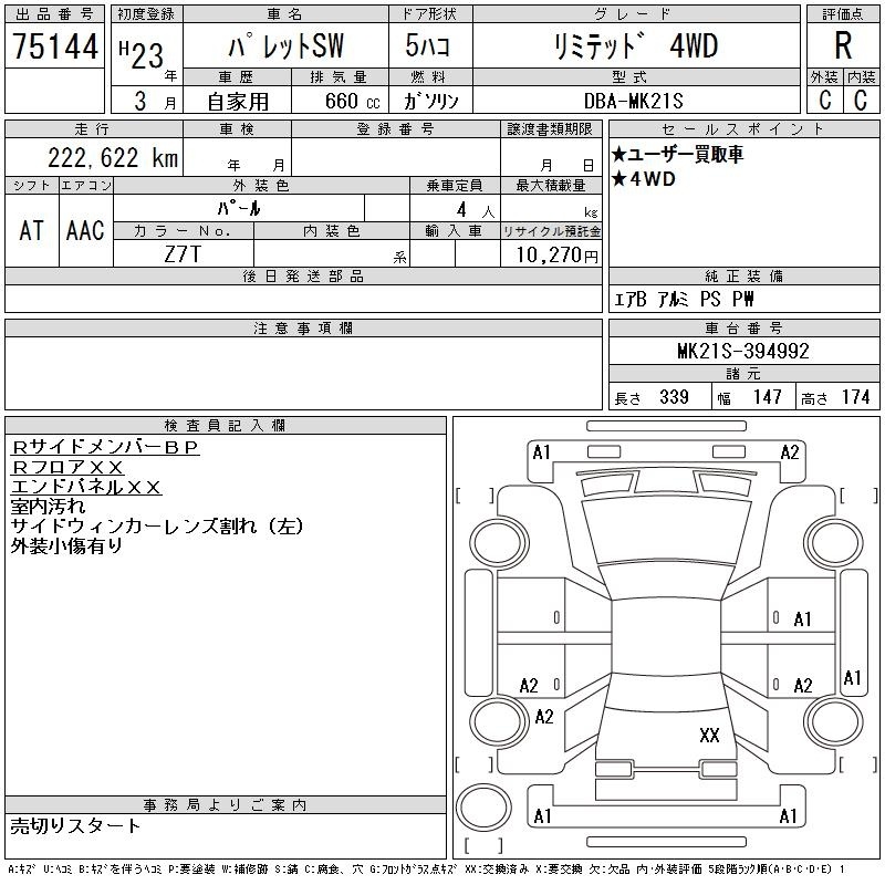 SUZUKI PALETTE