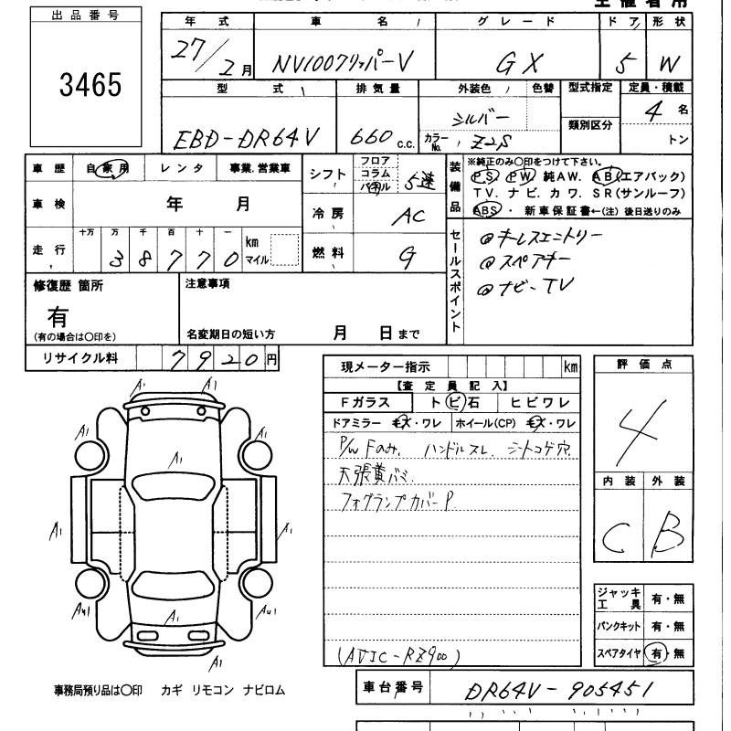 NISSAN NV100 CLIPPER