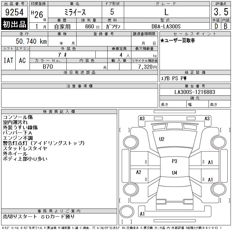 DAIHATSU MIRA E:S