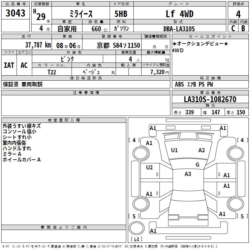 DAIHATSU MIRA E:S