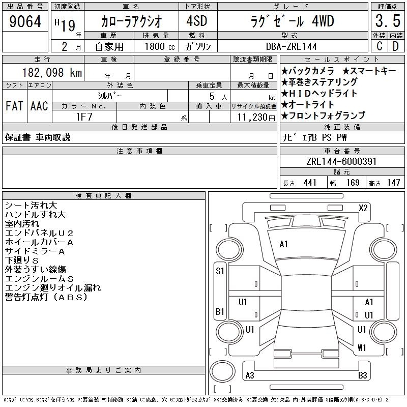 TOYOTA COROLLA AXIO