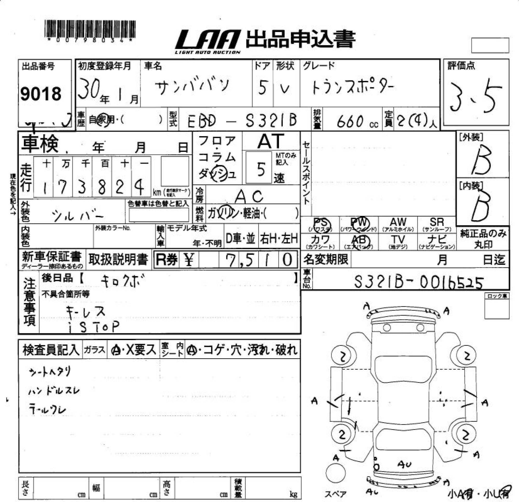 SUBARU SAMBAR