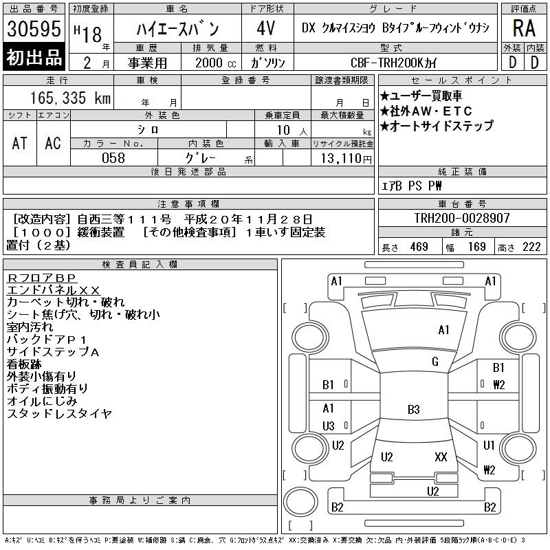 TOYOTA REGIUS ACE