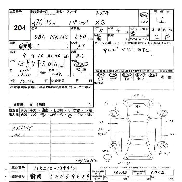 SUZUKI PALETTE