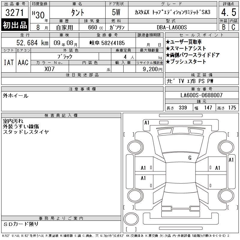 DAIHATSU TANTO