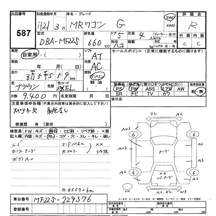 SUZUKI MR WAGON